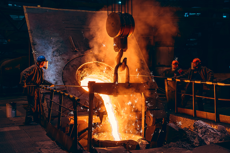 Molten Steel Tapping and Ladle Pouring